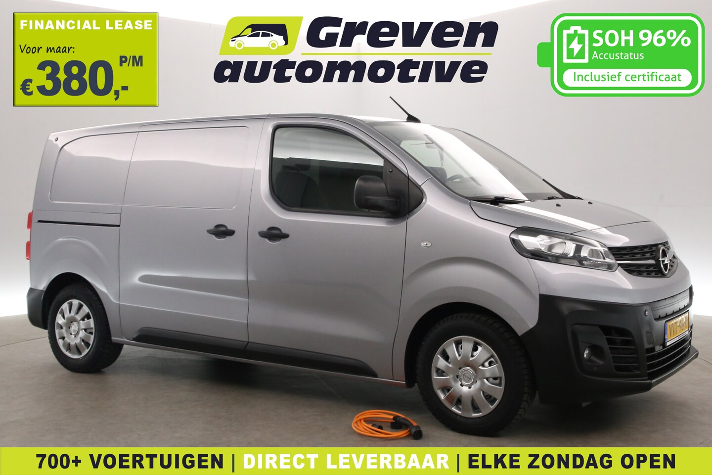 Opel Vivaro-e - L2H1 75 kWh | Snelladen | SOH 96% | Airco | Cruise | Camera | Carplay | Navi | Trekhaak - AutoWereld.nl