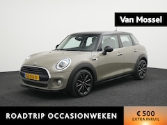 MINI 5-Deurs - 1.5 Cooper Pepper Automaat | Airco | Bluetooth | Keyless | LED | Half-Leder | 12 Maand BOV