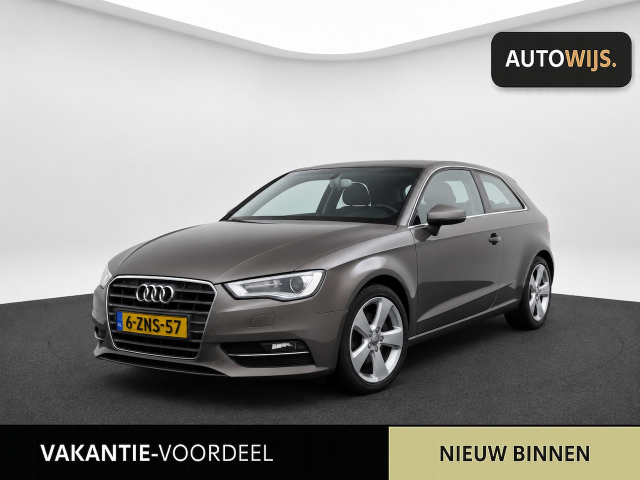 Audi A3 - 1.4 TFSI Ambition Pro Line S|AUT|CLIMA|NAVI|STOELVERW|HALF LEER - AutoWereld.nl
