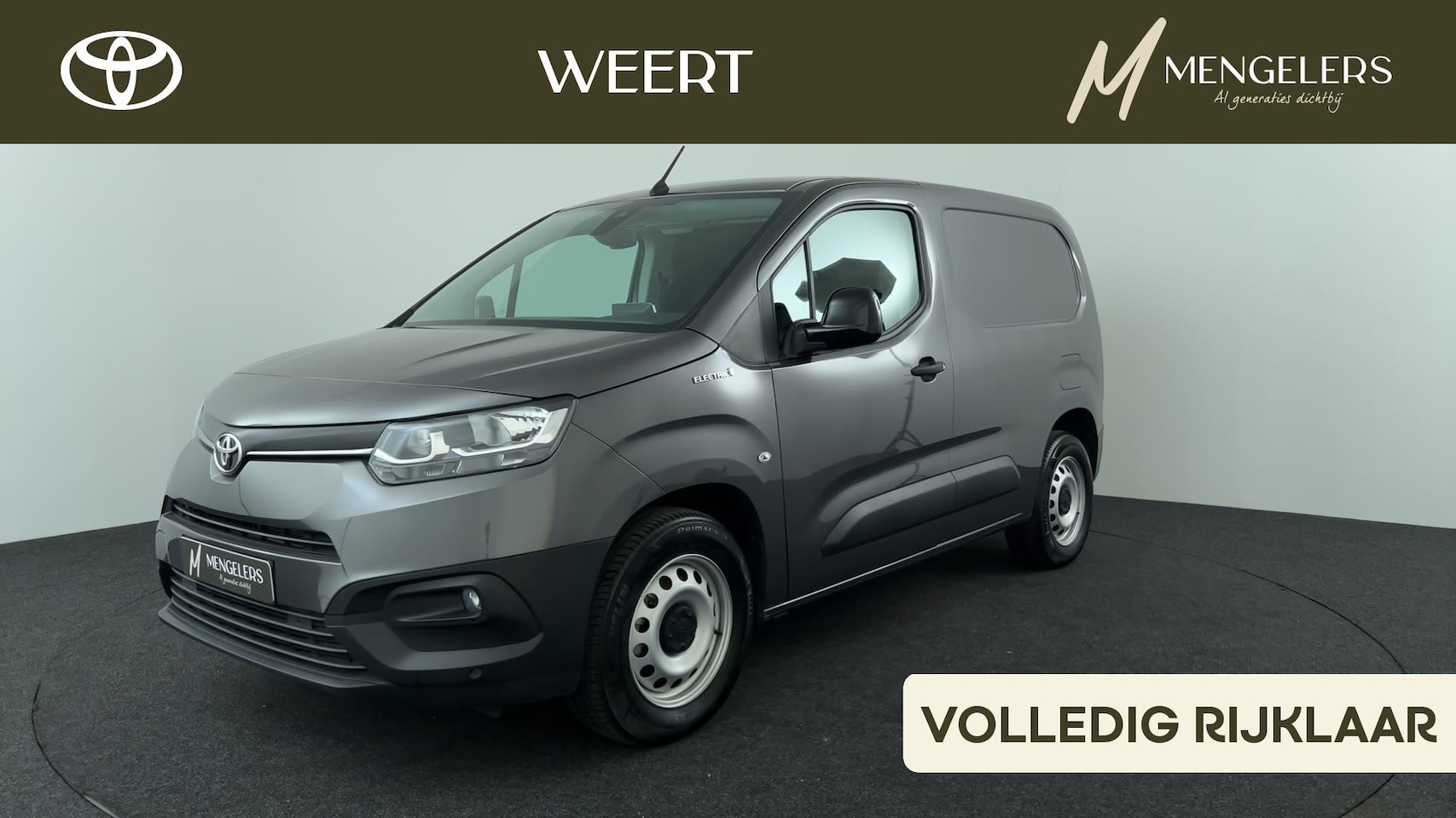 Toyota PROACE CITY Electric - Live 50 kWh | Rijklaar | Airco | Cruise Control | Passagiersbank - AutoWereld.nl