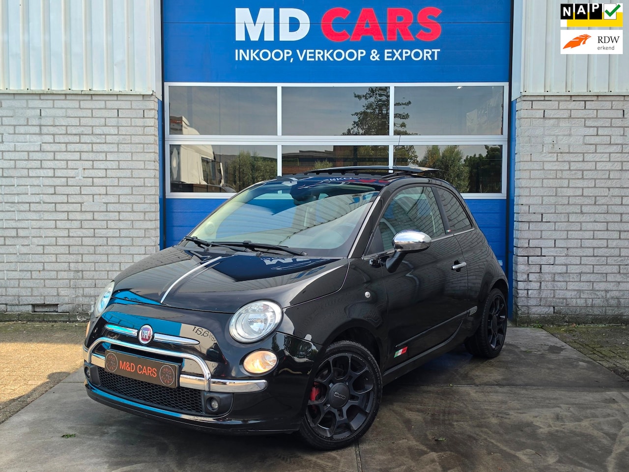 Fiat 500 - 1.4-16V Sport PANO/AIRCO/NAP/100 PK - AutoWereld.nl