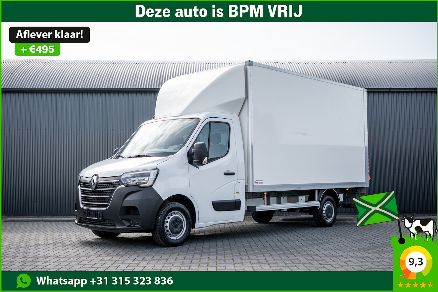 Renault Master - 2.3dCi | Bakwagen met Laadklep | LED | Carplay | Camera | Cruise - AutoWereld.nl