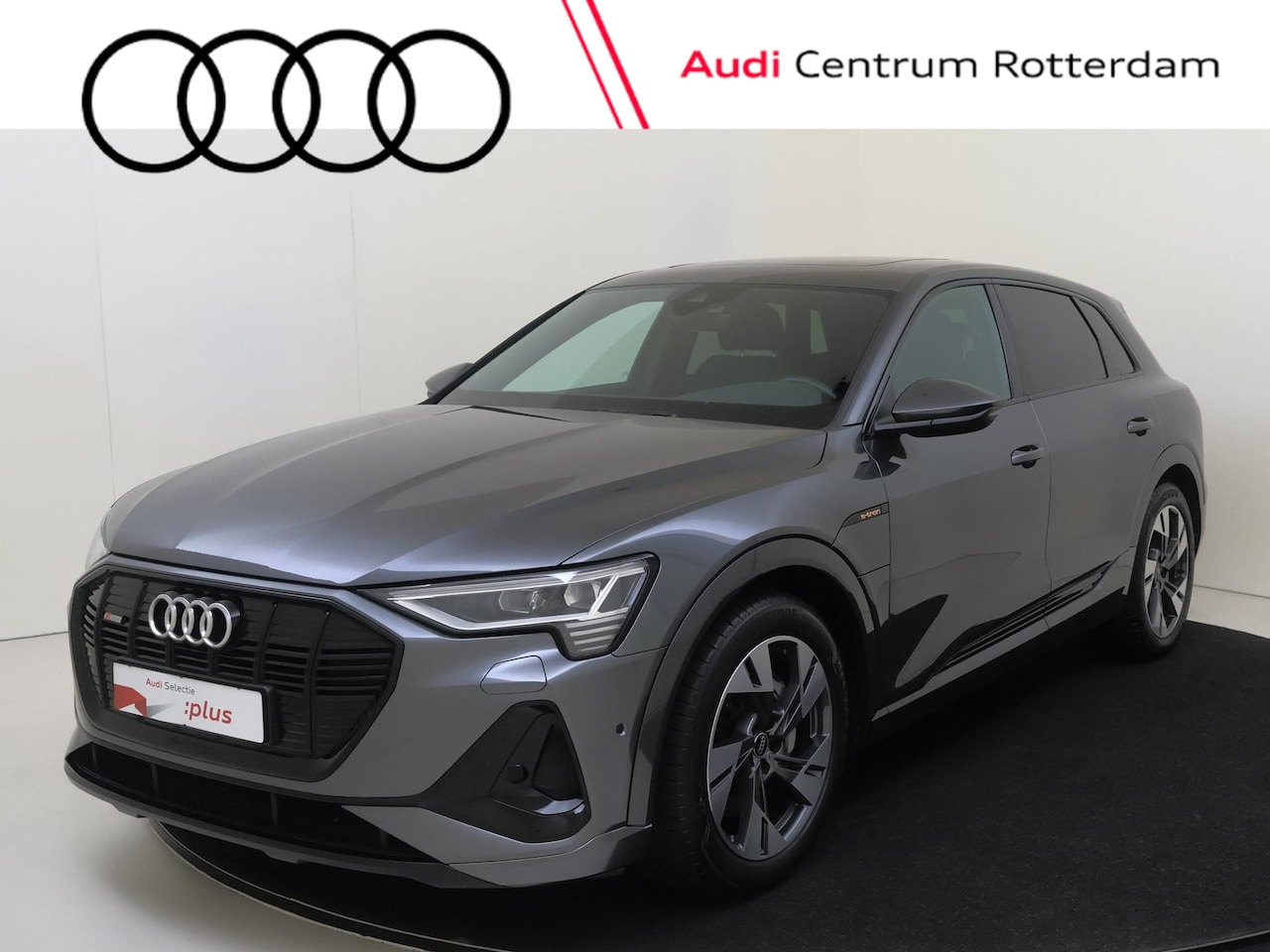 Audi e-tron - 55 quattro S edition 95 kWh | SoH 100% | Panoramadak | Luchtvering | Adaptieve cruise cont - AutoWereld.nl