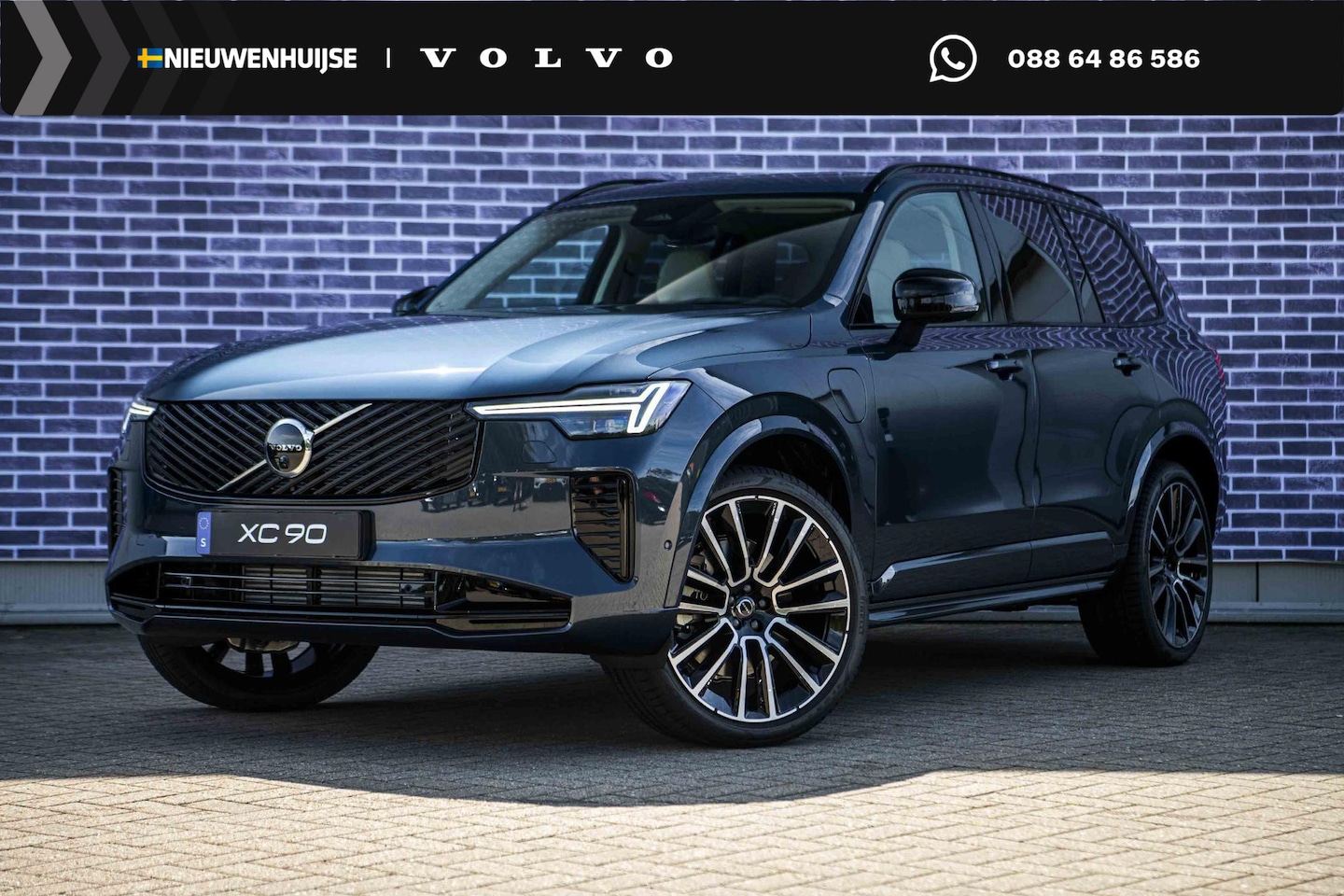 Volvo XC90 - 2.0 T8 Plug-in hybrid AWD Ultra Dark Exec. Ed. | Executive | Luchtvering | Gelaagd Glas | - AutoWereld.nl