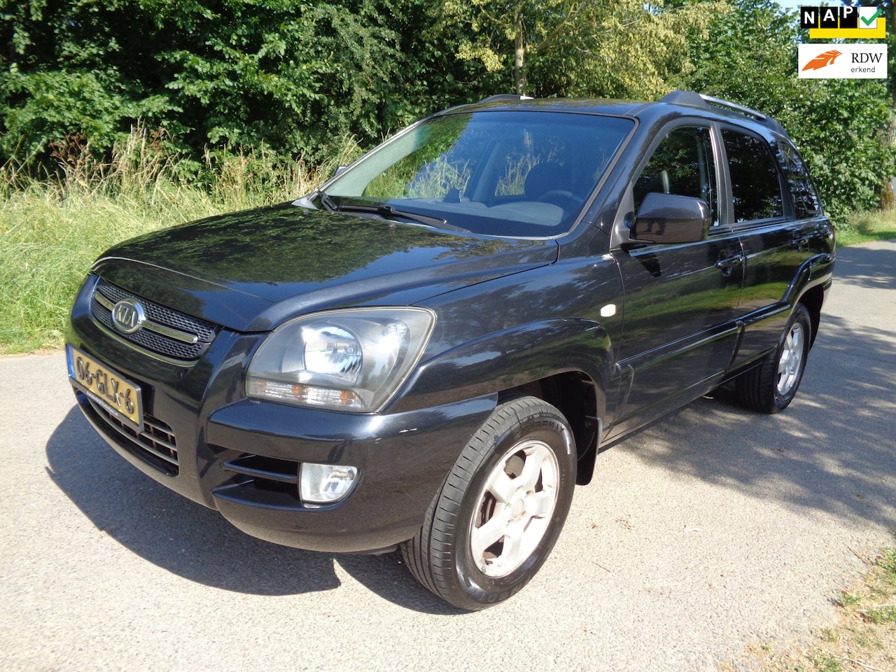 Kia Sportage - 2.0 CVVT X-cite Airco! Leder! Stoelverwarming! - AutoWereld.nl