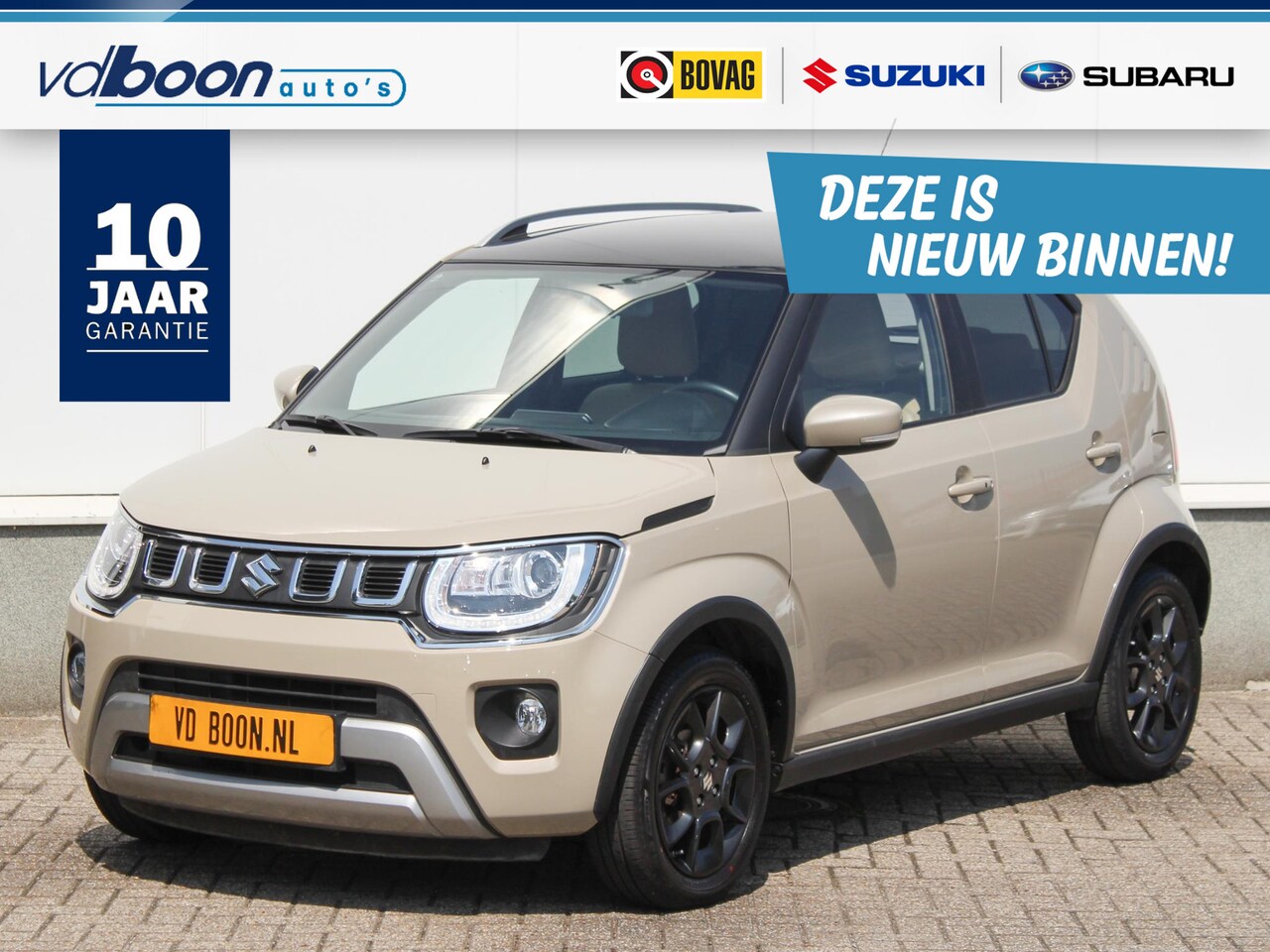 Suzuki Ignis - 1.2 Smart Hybrid Style Automaat | Navi | Leder | Cruise | Camera | Lm-Velgen - AutoWereld.nl