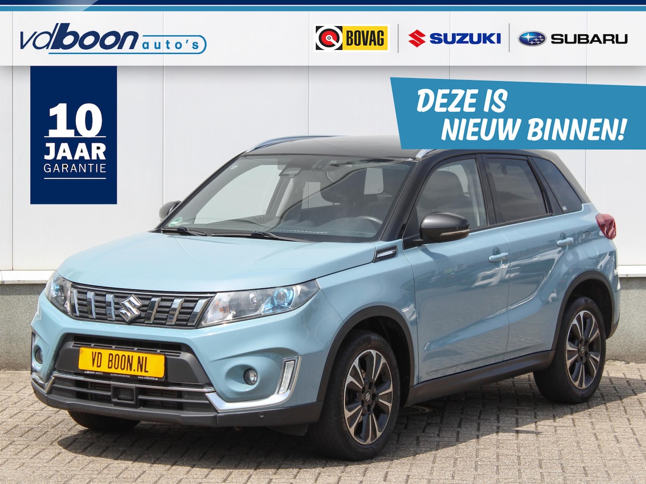 Suzuki Vitara - 1.4 Boosterjet Stijl Automaat | Cruise | Clima | Camera | Lm-Velgen - AutoWereld.nl