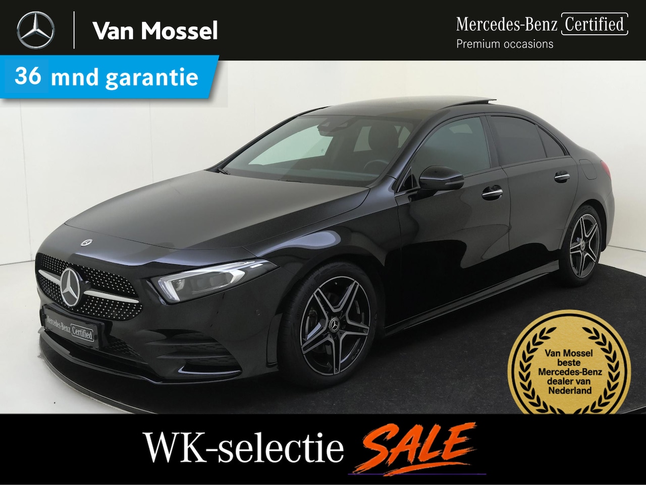 Mercedes-Benz A-klasse - 180 Business Solution AMG / Memory-Stoelen / Panaroma-dak / - AutoWereld.nl