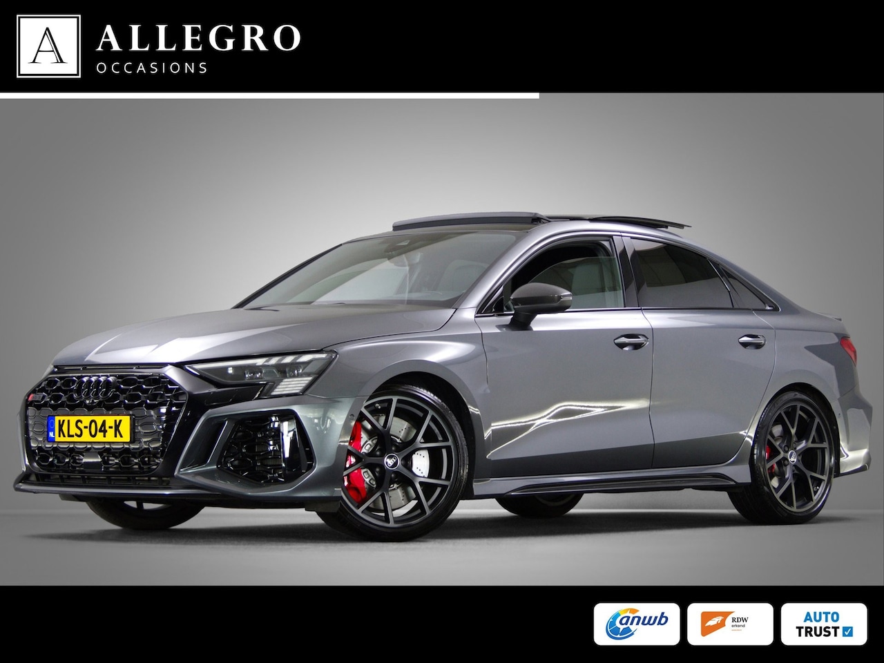 Audi RS3 - Limousine 2.5 TFSI quattro (CARBON IN- & EXTERIEUR, B&O, ACC, PANO, HUD, HD LED-MATRIX, SF - AutoWereld.nl