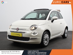 Fiat 500 C - 1.0 Hybrid Dolcevita Half lederen bekleding Climate control Cruise control Parkeersensoren