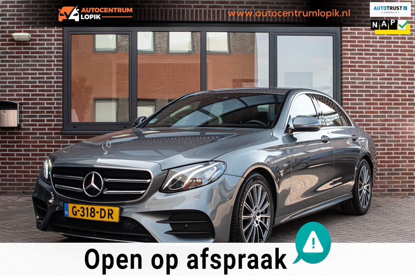 Mercedes-Benz E-klasse - 200 Business Solution AMG styling*Widescreen*Leder - AutoWereld.nl