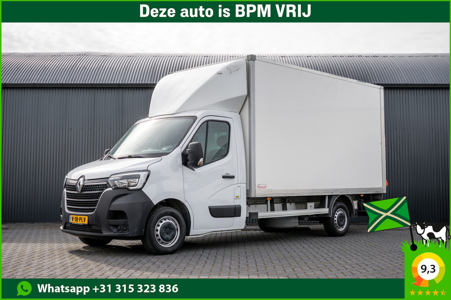 Renault Master - 2.3dCi | Bakwagen met Laadklep | LED | Carplay | Camera | Cruise - AutoWereld.nl