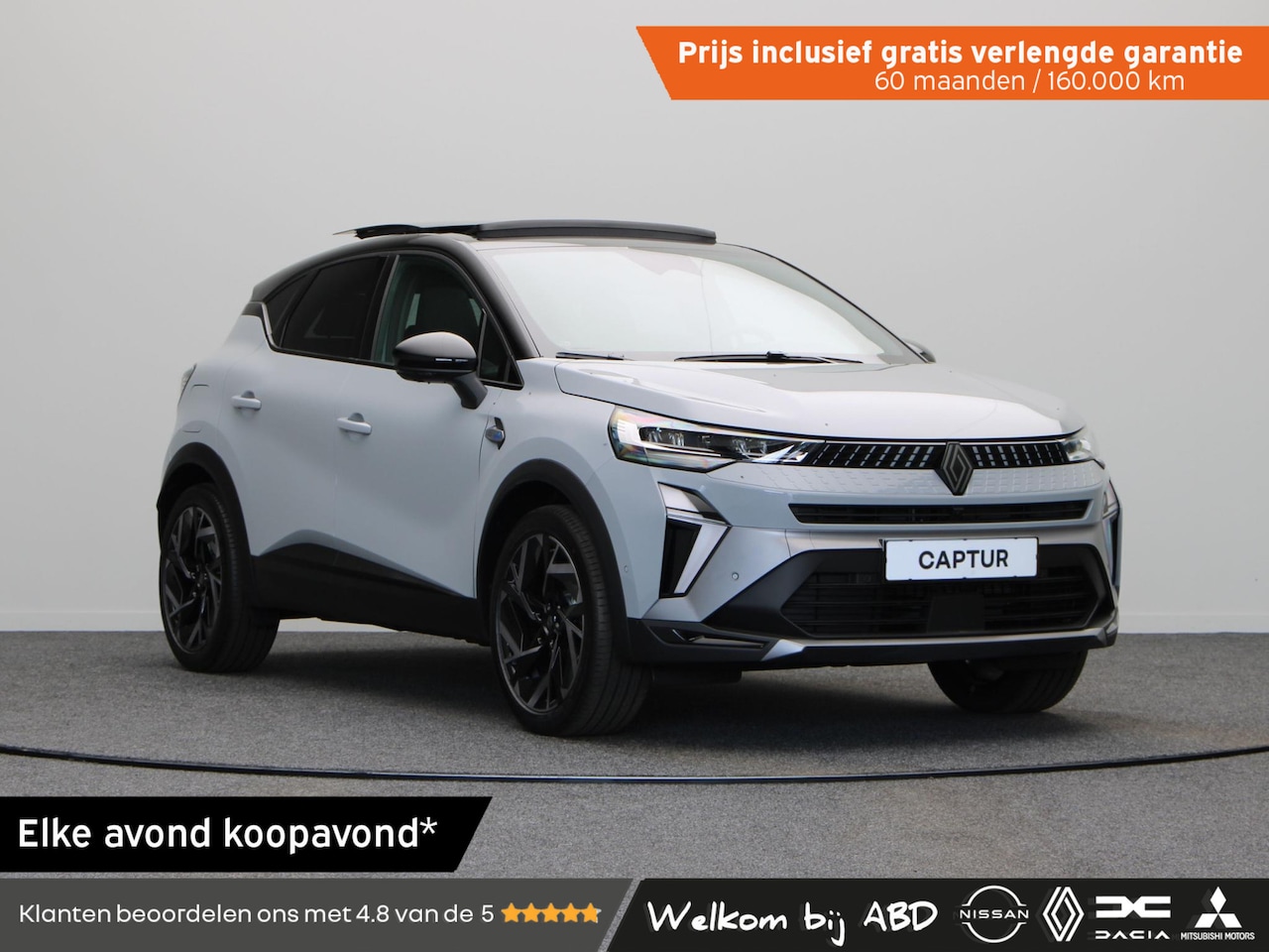 Renault Captur - E-Tech full hybrid 160 esprit Alpine | Vijf jaar garantie | Harman Kardon | Panoramisch da - AutoWereld.nl