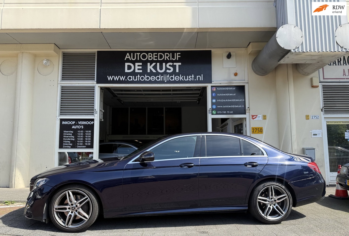 Mercedes-Benz E-klasse - 200 AUT 2019 AMG Pakket Leder/Suede Navi Clima - AutoWereld.nl