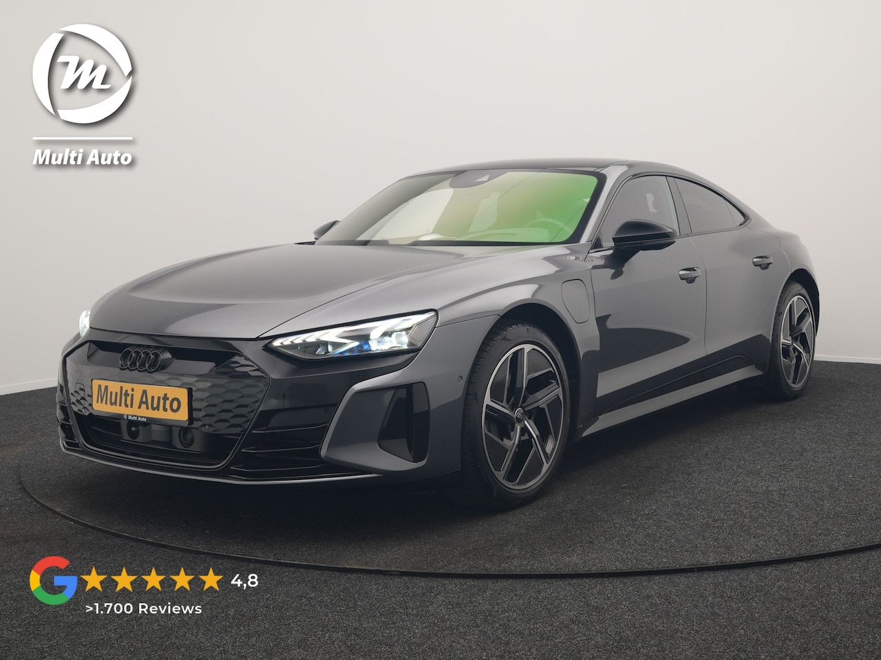Audi e-tron GT - 93 kWh 476pk Dealer O.H | Panodak | Head Up | Adaptive Cruise | 360 Camera | Laser LED | B - AutoWereld.nl