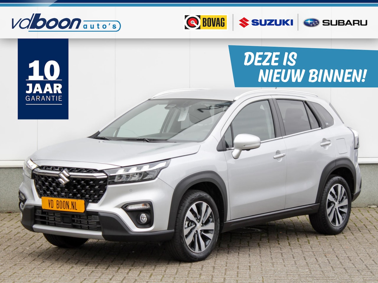 Suzuki S-Cross - 1.4 Boosterjet Style Smart Hybrid | Navi | Adap. Cruise | Camera | Lm-Velgen | Trekhaak - AutoWereld.nl