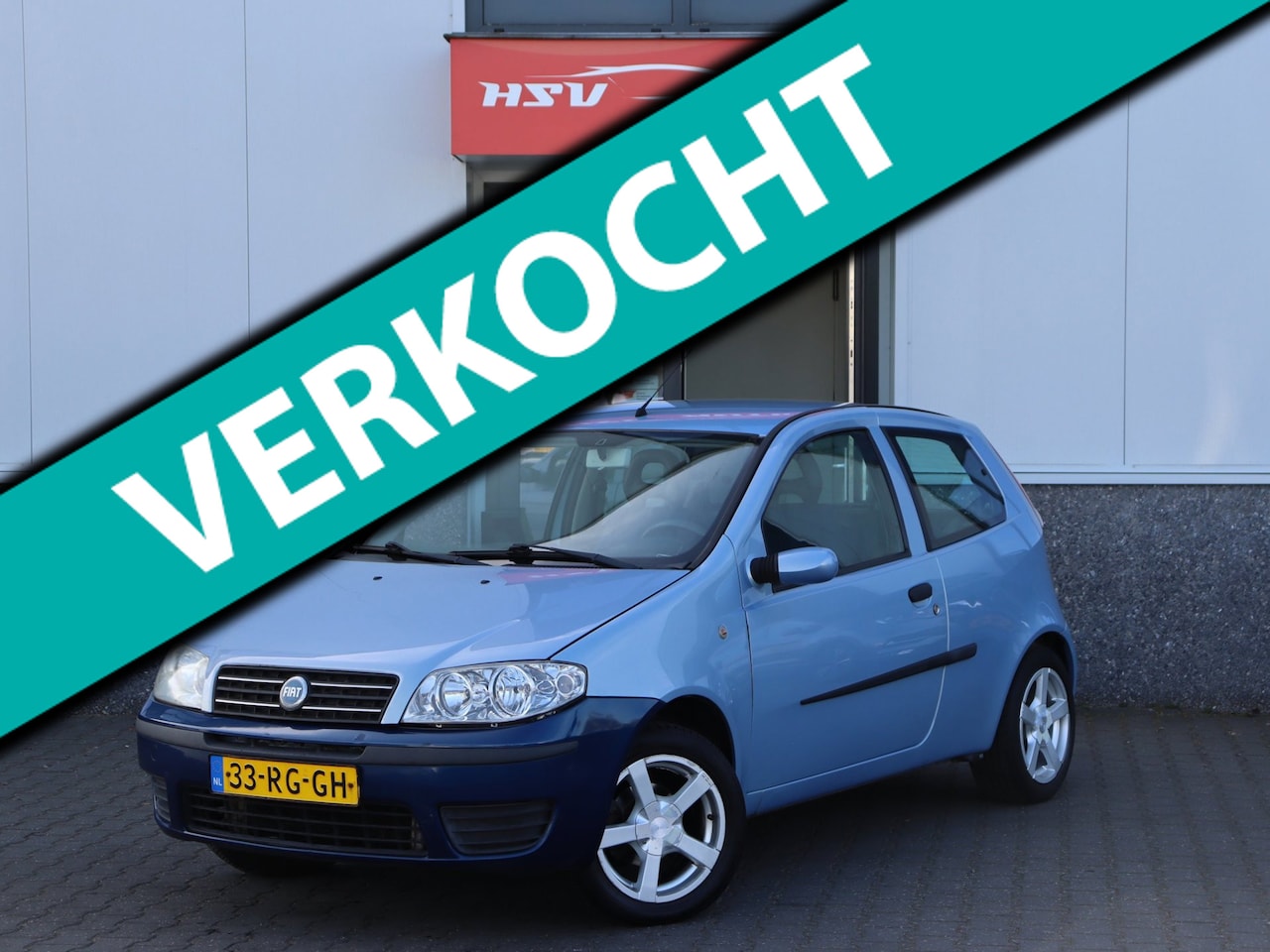 Fiat Punto - 1.2 Young Dualogic airco LM *automaat* - AutoWereld.nl