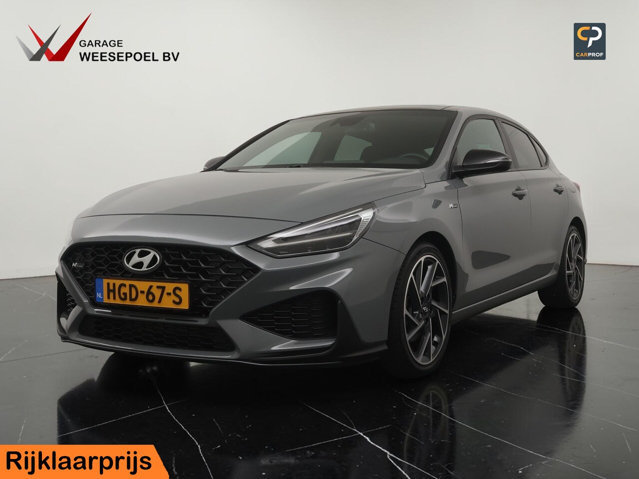 Hyundai i30 Fastback - 1.5 T-GDi 160PK MHEV DCT7 N-Line Sky Automaat - Navigatie - Panoramadak - Camera - Stoelve - AutoWereld.nl