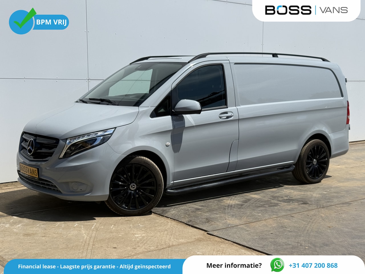 Mercedes-Benz Vito - 114 1.9 CDI Automaat L2H1 LED Climate Control Cruise Control Carplay Licht metalen Velgen - AutoWereld.nl