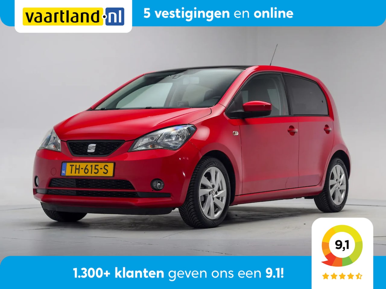 SEAT Mii - 1.0 Style [Panoramdak Stoelverwarming LMV] - AutoWereld.nl