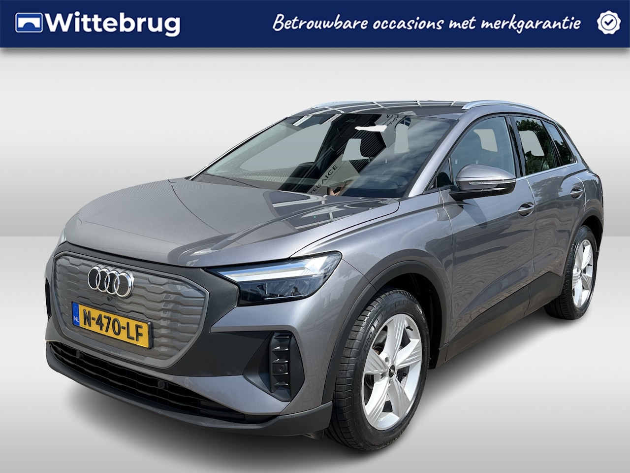 Audi Q4 e-tron - 35 Launch edition 55 kWh / SOH 92%/ AUTOMAAT/ WARMTEPOMP/ PARK.SENSOREN V+A/ STOELVERWARM. - AutoWereld.nl