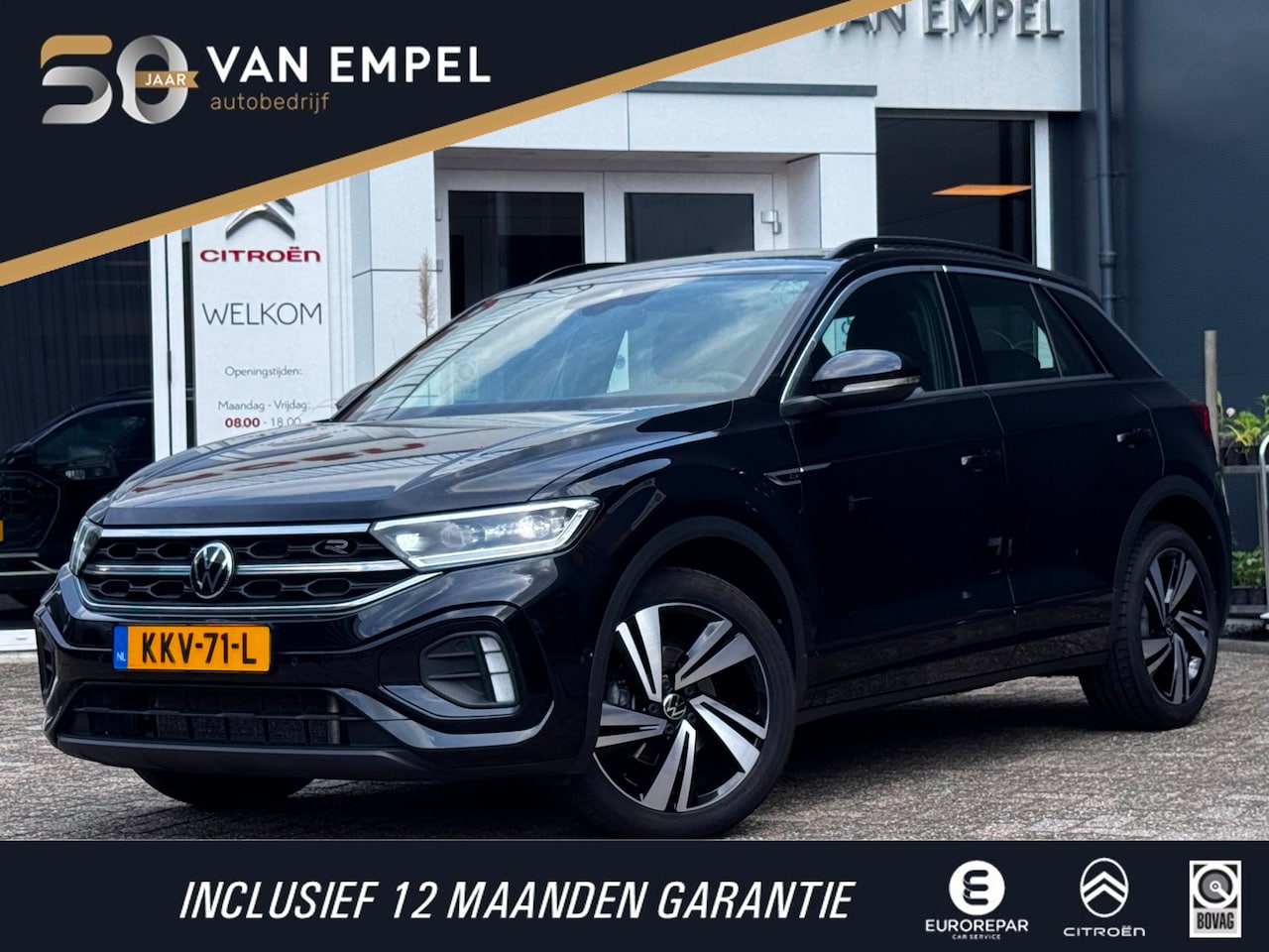 Volkswagen T-Roc - 1.5 TSI R-Line | 150 PK | Trekhaak | IQ-Light | Camera | Stoelverwarming | Beats | PDC Ron - AutoWereld.nl