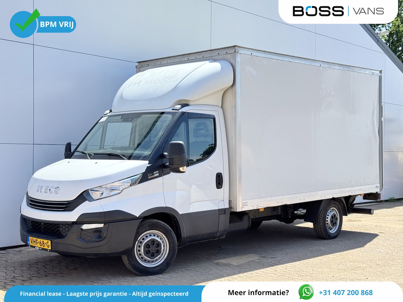 Iveco Daily - 35C16 2.3 Automaat Laadklep Climate control Bakwagen Meubelbak Koffer - AutoWereld.nl
