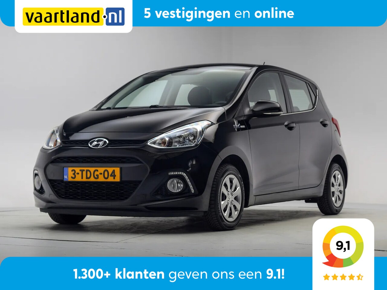 Hyundai i10 - 1.0i i-Motion Comf.+ [ Climate Bluetooth Elek.ramen ] - AutoWereld.nl