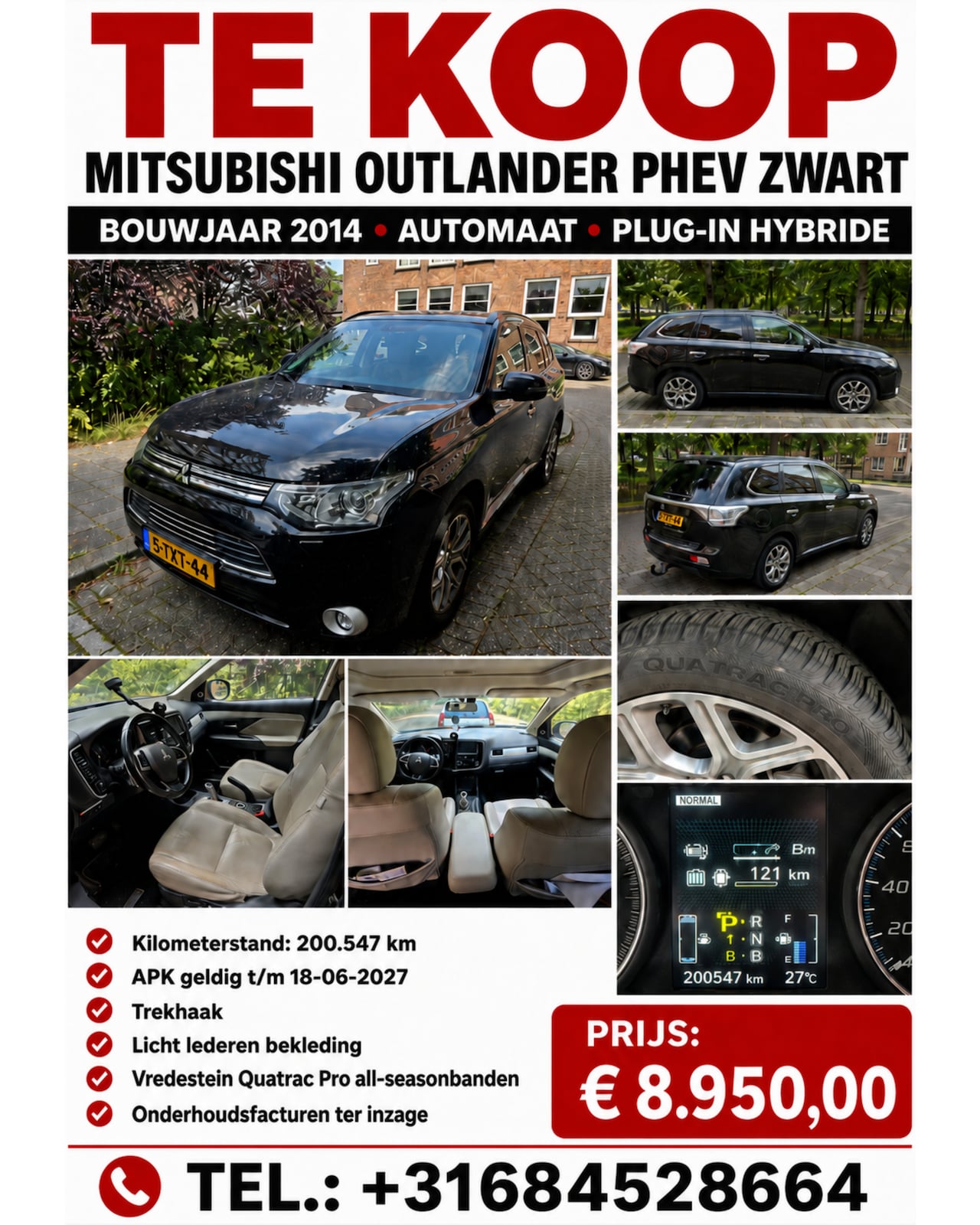 Mitsubishi Outlander - 2.0 PHEV instyle - AutoWereld.nl