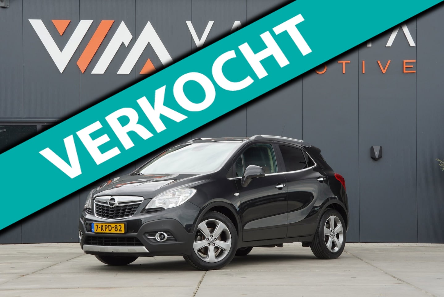 Opel Mokka - 1.6 Cosmo 2013 Stoelverwarming SUV Cruise control Camera Bluetooth telefoon Navigatie - AutoWereld.nl