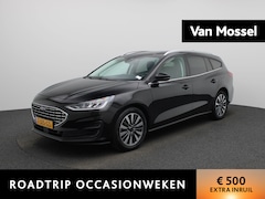Ford Focus Wagon - 1.0 EcoBoost Hybrid Titanium X AUTOMAAT | NAVIGATIE | PARKEERSENSOREN | CAMERA | LED