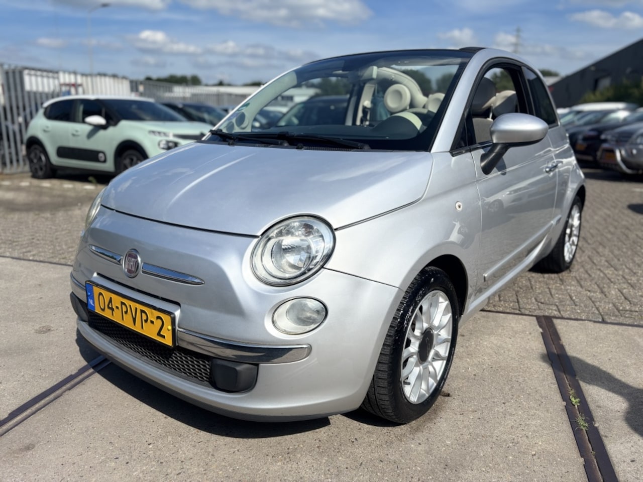 Fiat 500 C - 0.9 TwinAir Lounge AIRCO!CABRIO! - AutoWereld.nl
