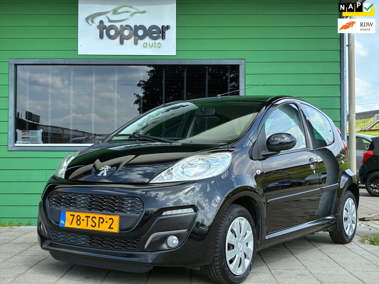 Peugeot 107 - 1.0 Active|Airco|Elektr.ramen|5-Deurs|NAP - AutoWereld.nl