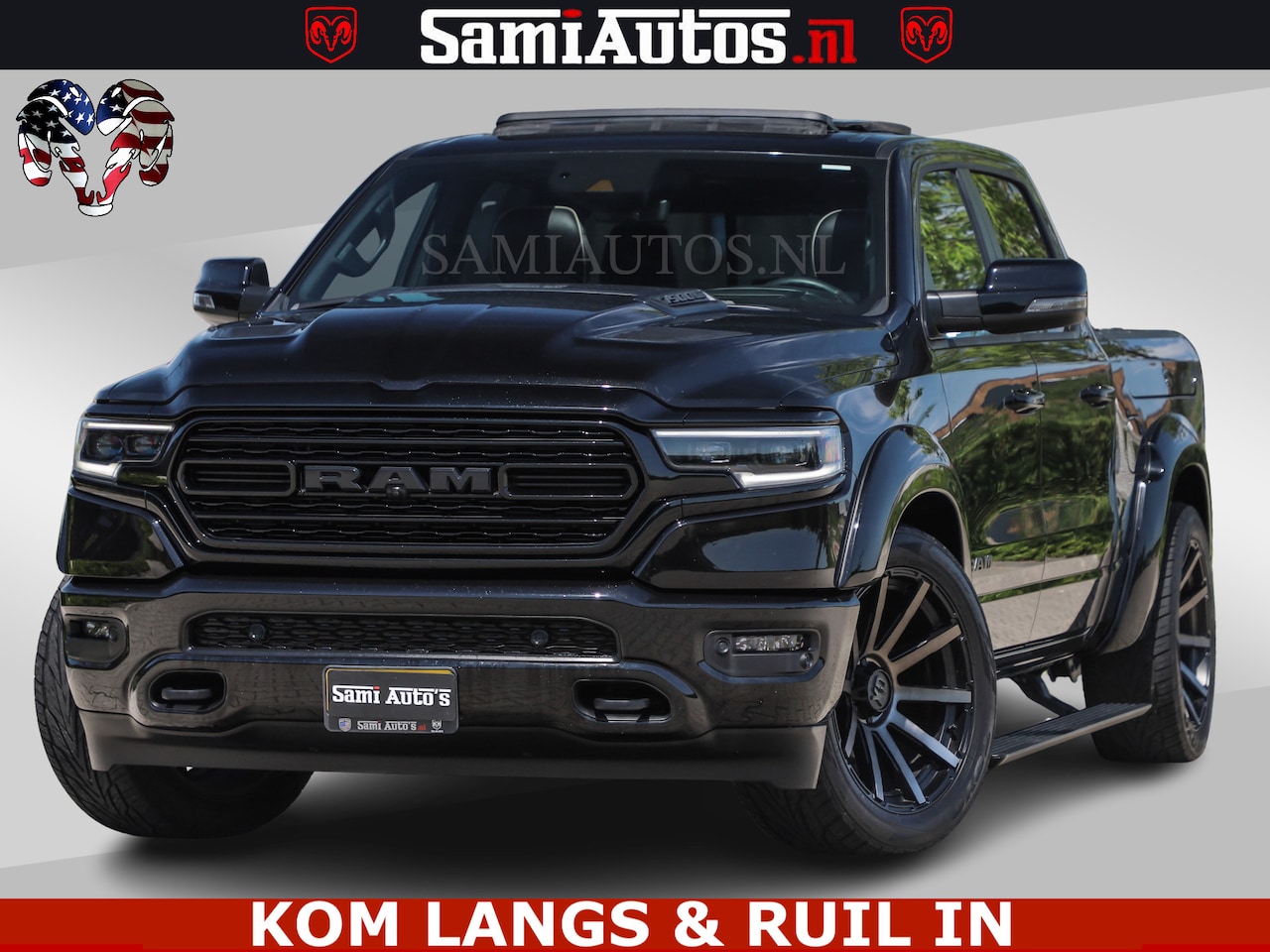 Dodge Ram Pick Up - LIMITED HULK | 5.7 V8 402PK " HEMI | HUD | LUCHTVERING | PANO | MWK KLEP | MEGA VOL | DC | - AutoWereld.nl