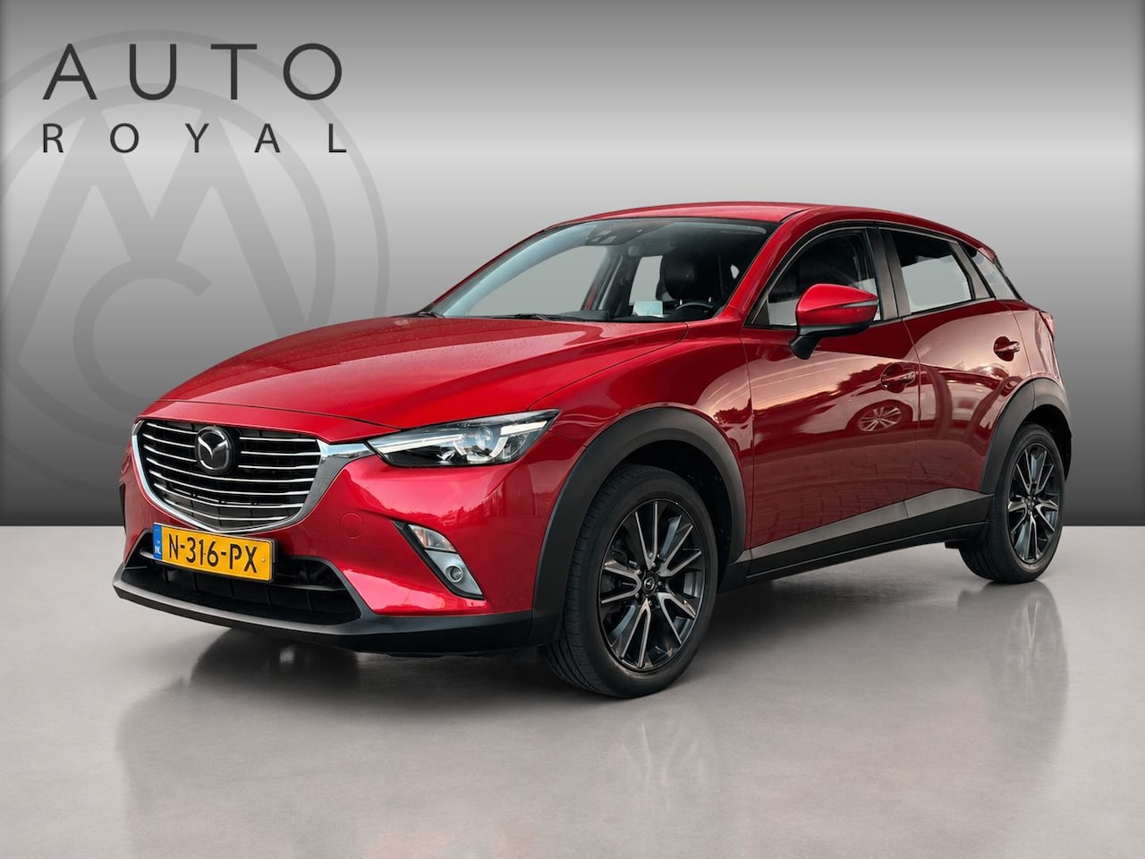 Mazda CX-3 - 2.0 SkyActiv-G 150 GT-M 4WD CRUISE | HEAD UP DISPLAY | CAMERA | STOELVERWARMING | NAVI | C - AutoWereld.nl