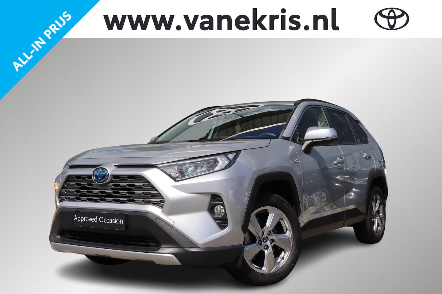 Toyota RAV4 - 2.5 Hybrid Dynamic 2.5 Hybrid Dynamic, 18" LM Velgen, Apple carplay / Android Auto, Climate control, Elek ach - AutoWereld.nl