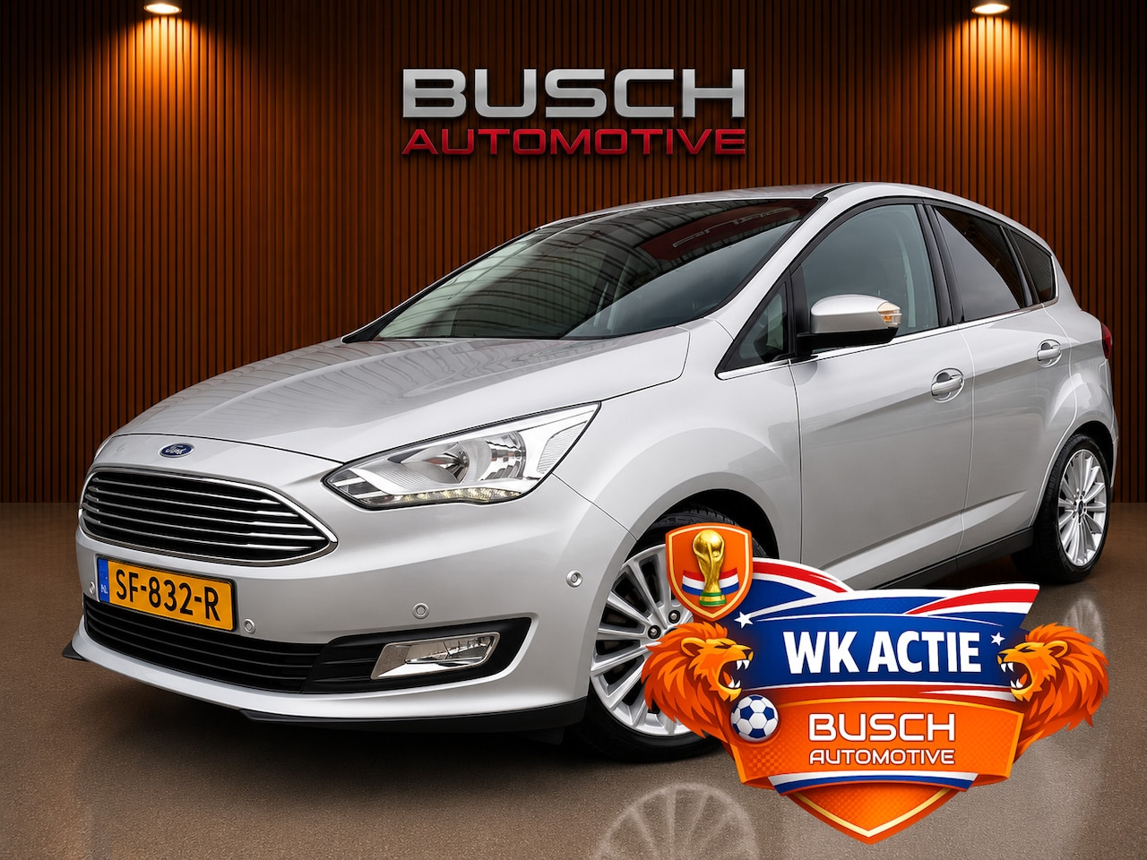 Ford C-Max - 1.0 Titanium | VAN 2e EIGENAAR | TREKHAAK | - AutoWereld.nl