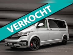 Volkswagen Transporter - 2.0 TDI L2H1 150PK NEW LAGE BIJTELLING BULLI / LEDEREN BEKLEDING / DUBBEL CABINE / NAVIGAT