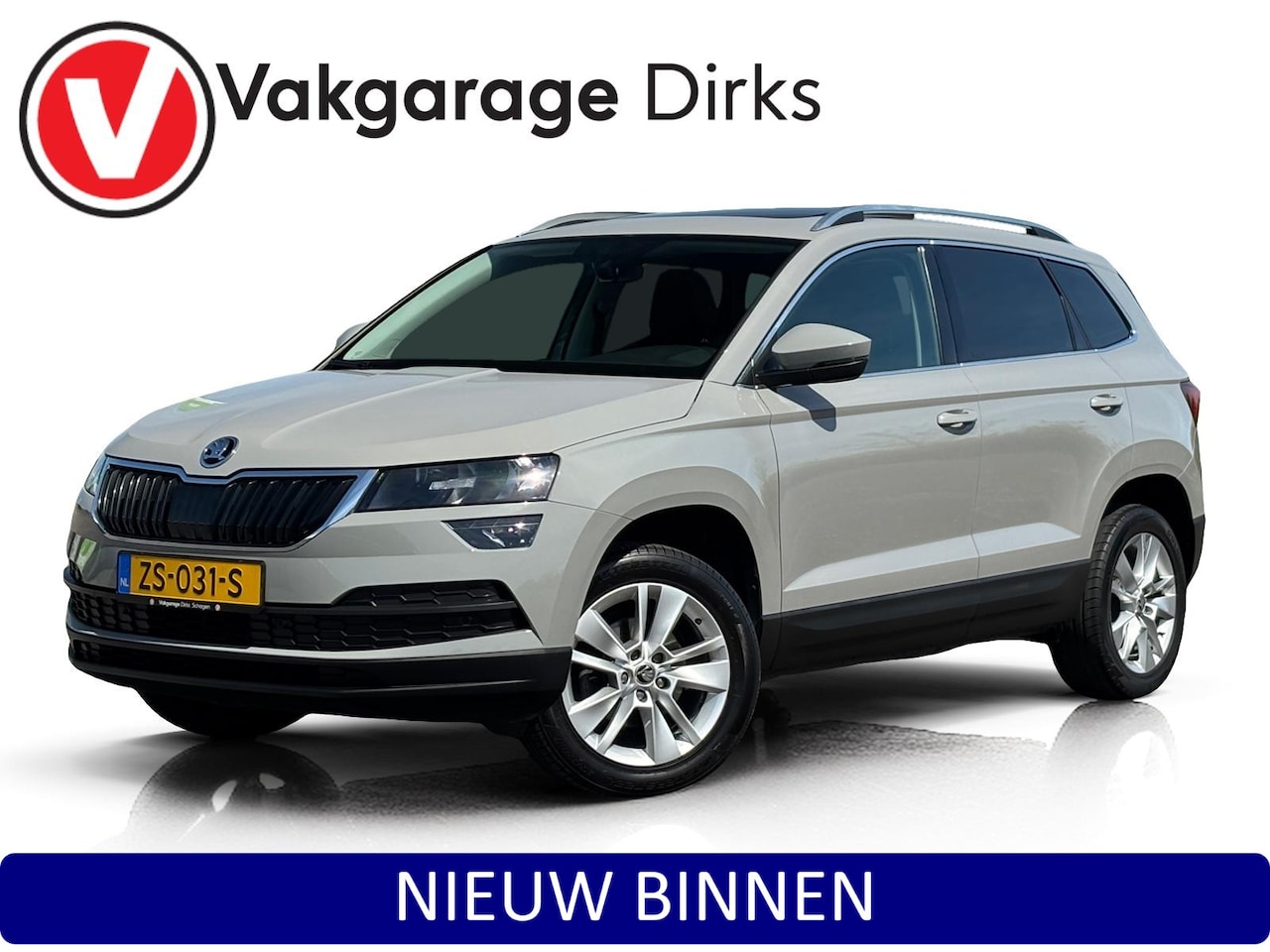Skoda Karoq - 1.0 TSI ✅ Pano ✅ CarPlay ✅ Stoelverwarming - AutoWereld.nl