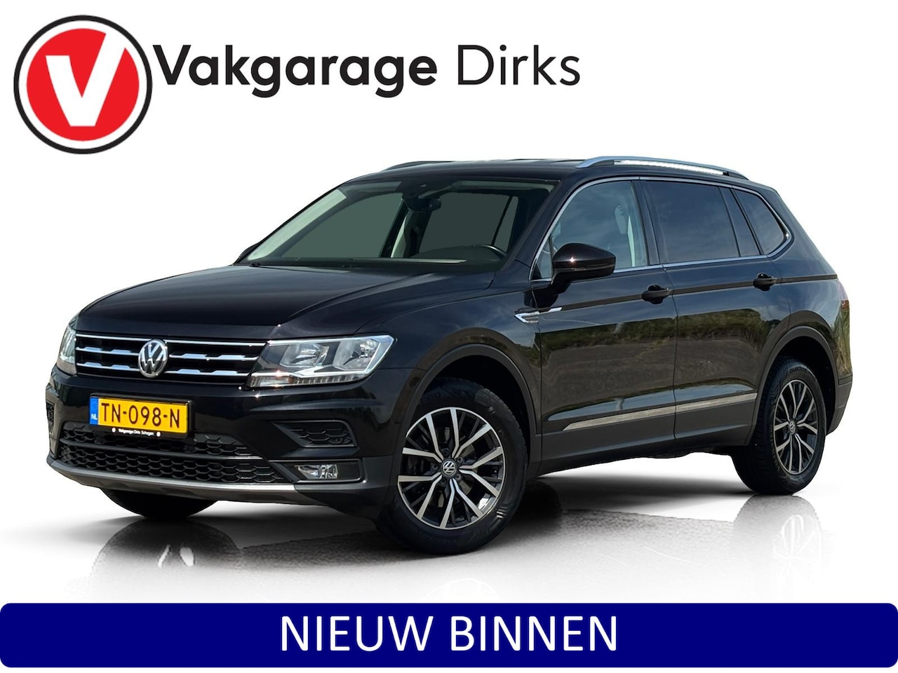 Volkswagen Tiguan Allspace - 1.4 TSI 150 PK DSG 7p. ✅ ACC ✅ CarPlay ✅ Trekhaak - AutoWereld.nl