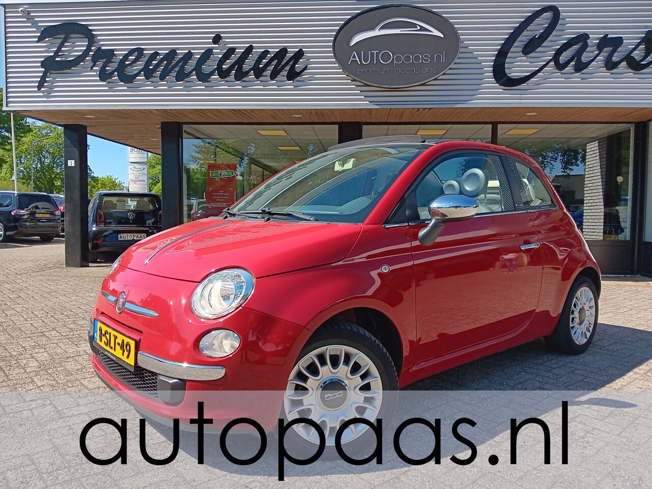 Fiat 500 C - 1.0 TwinAir Pop 1.0 TwinAir Pop,Cabrio,Airco,Zeer netjes, - AutoWereld.nl