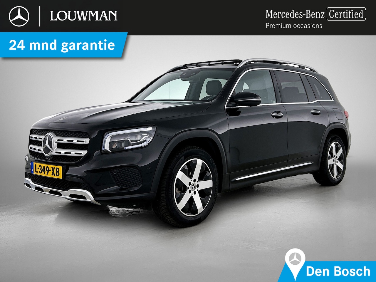 Mercedes-Benz GLB - 200 automaat Luxury 7-persoons | Trekhaak | Panorama schuifdak | MultiBeam Led | Lederlook - AutoWereld.nl