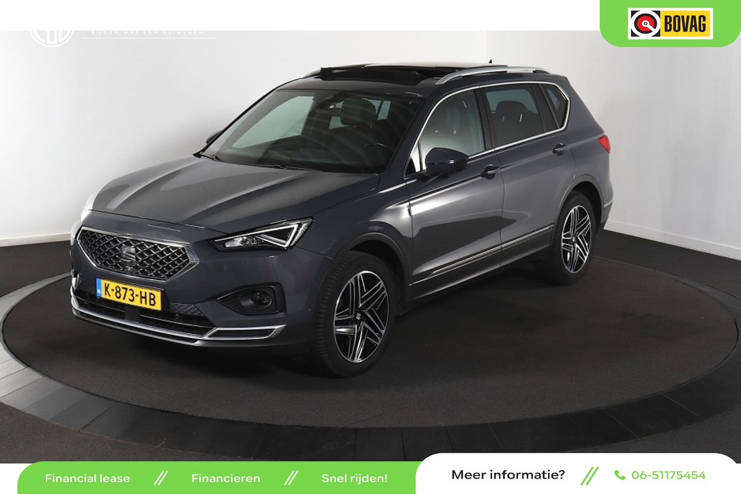 SEAT Tarraco - 1.5 TSI Xcellence 7p. - Automaat - Pano/schuifdak - Navi - Org.NL! - AutoWereld.nl