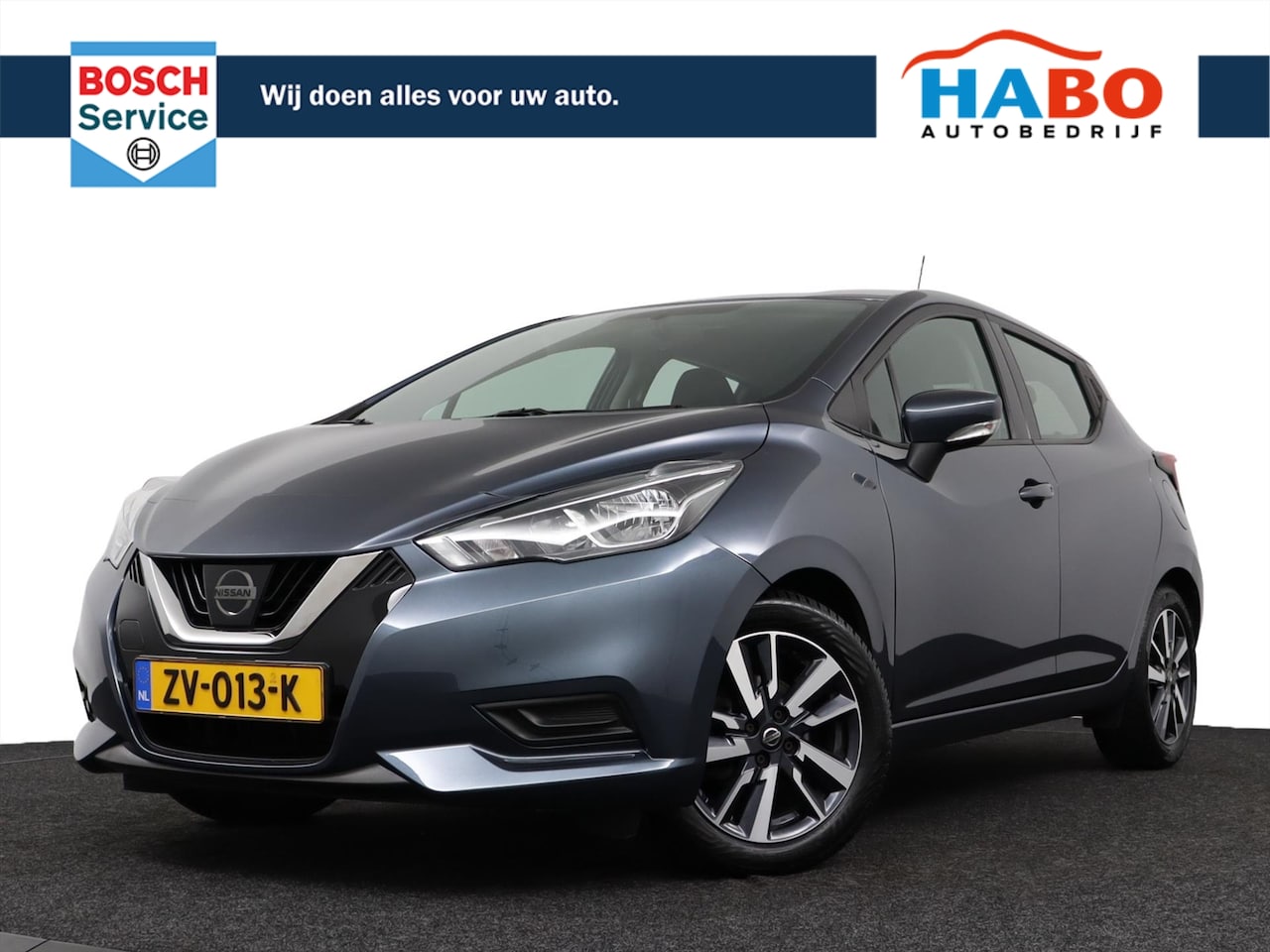 Nissan Micra - 0.9 IG-T N-CONNECTA AC/BLUETOOTH/CRUISE/NAV/PARK.SENS/AFN.TREKHAAK/85.000KM - AutoWereld.nl