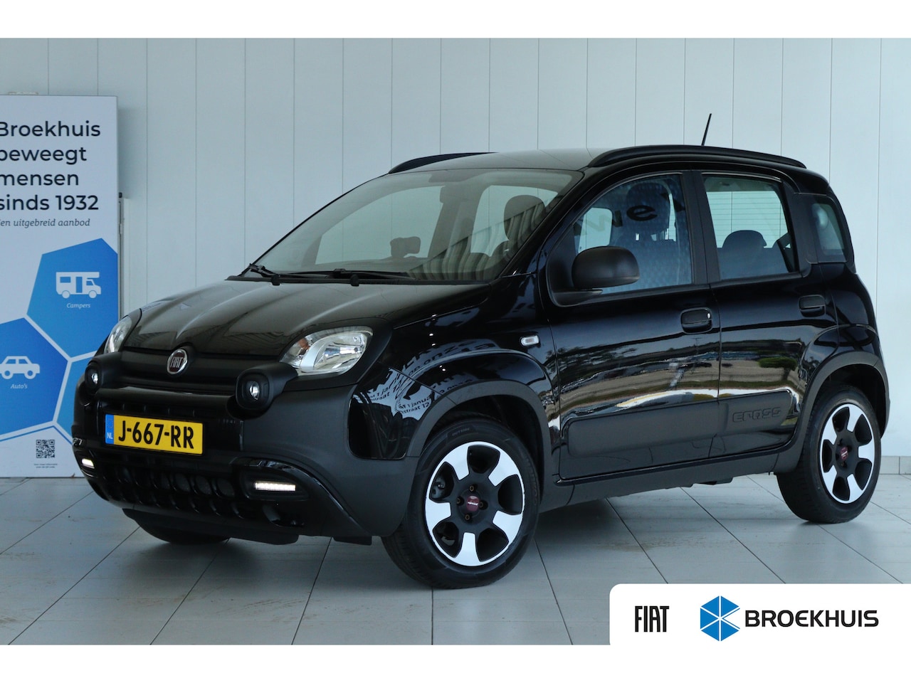 Fiat Panda - 1.0 Hybrid City Cross | Trekhaak | Airco | parkeersensoren achter | Radio | - AutoWereld.nl