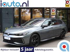 Volkswagen Passat Variant - 1.5 eHybrid 272PK R-Line Black Style Leder/Pano/IQ.Light/360/Headup/HK/Navi Max/ACC/19"/Tr