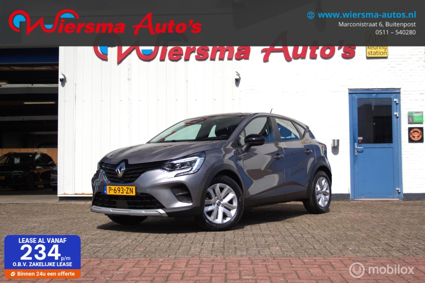Renault Captur - 1.6 E-Tech Hybrid 145 Business Zen - AutoWereld.nl