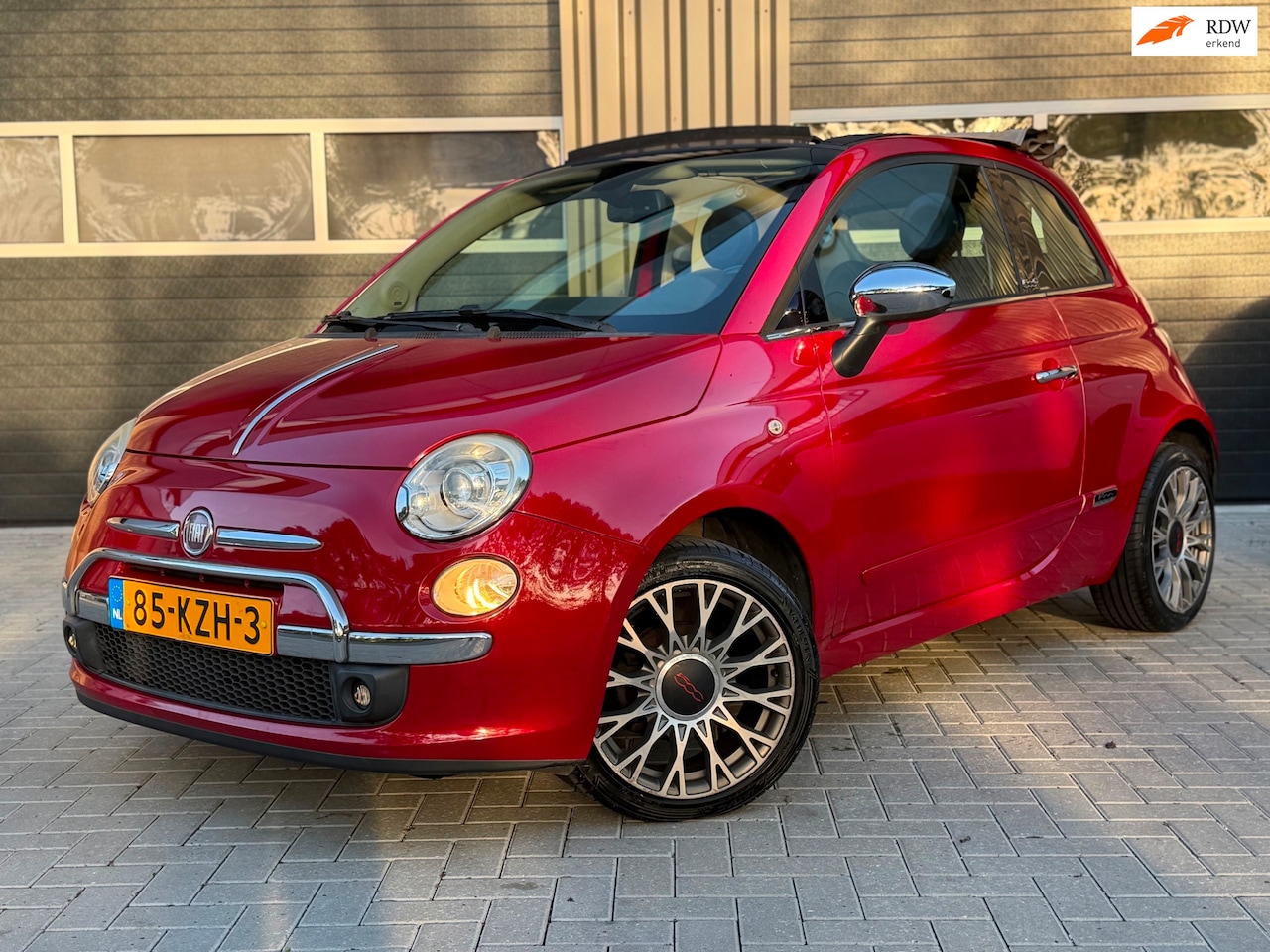 Fiat 500 C - 1.2 Rock | Automaat | Cabrio | Climate Control | leer - AutoWereld.nl