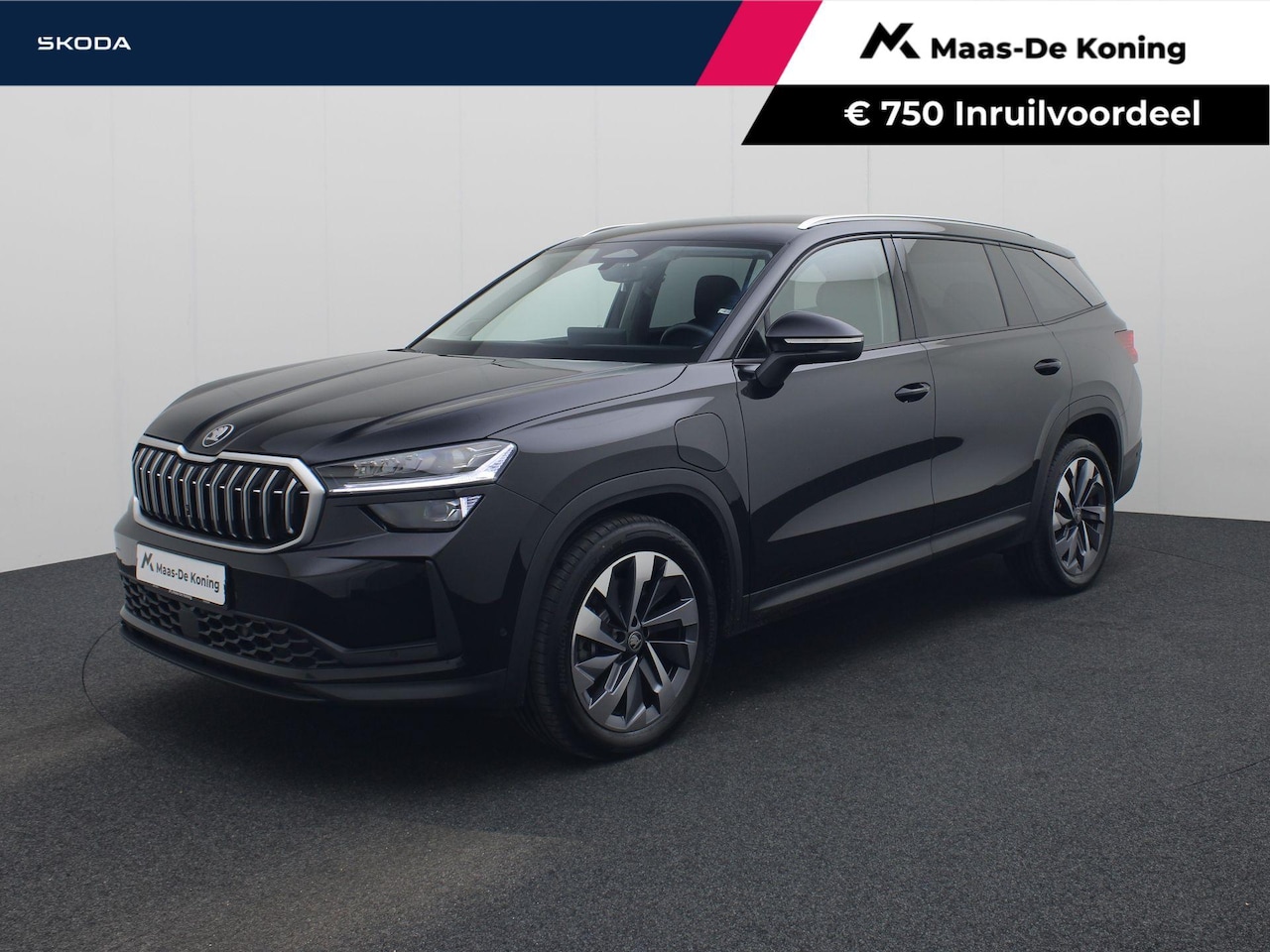 Skoda Kodiaq - 1.5TSI 150kW/204PK PHEV Business Edition · 360°Camera + Parkeersensoren · Navigatie · Appl - AutoWereld.nl