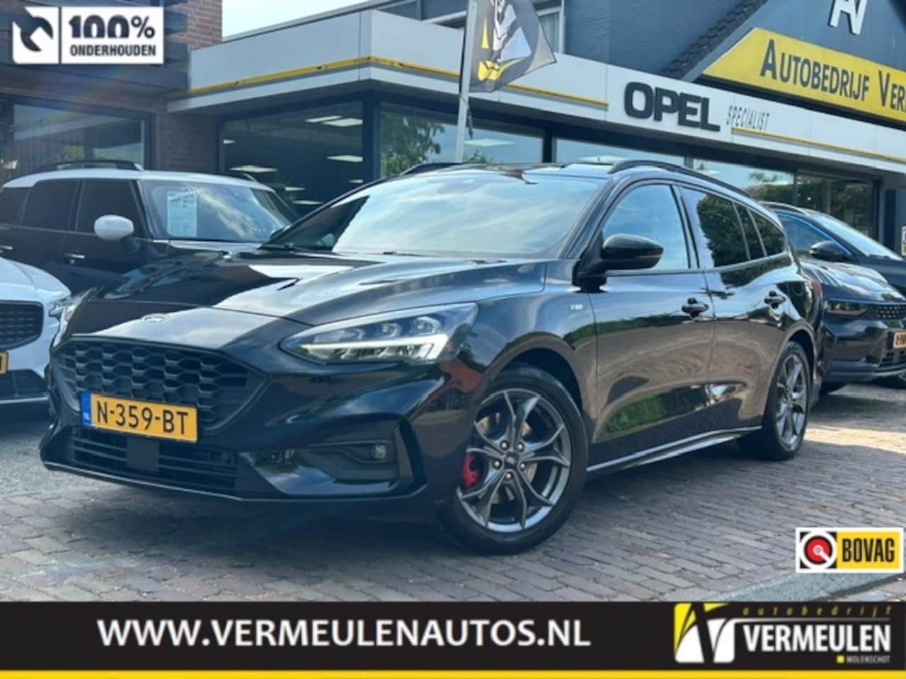 Ford Focus Wagon - 1.0 EcoBoost 125PK ST Line X Business + 17"/ Navi/ Clima/ Cruise/ Camera/ CarPlay/ Winterp - AutoWereld.nl